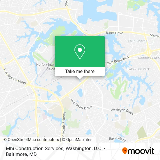 Mhi Construction Services map
