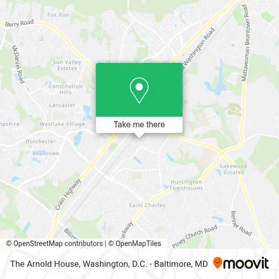 The Arnold House map