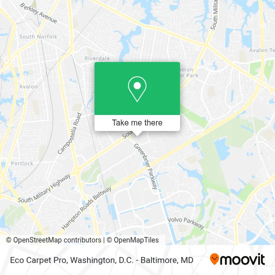 Eco Carpet Pro map