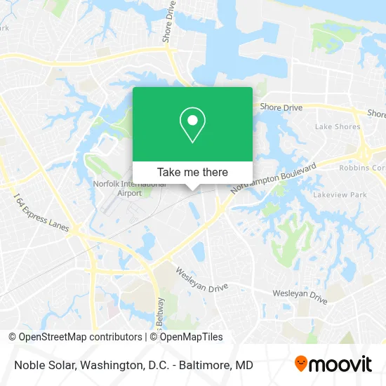 Noble Solar map
