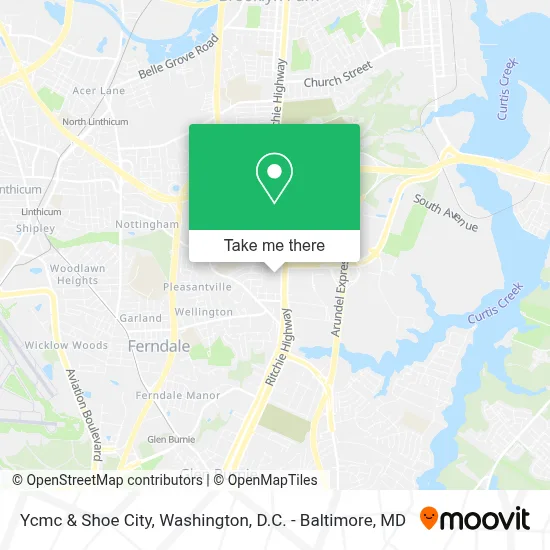 Ycmc & Shoe City map