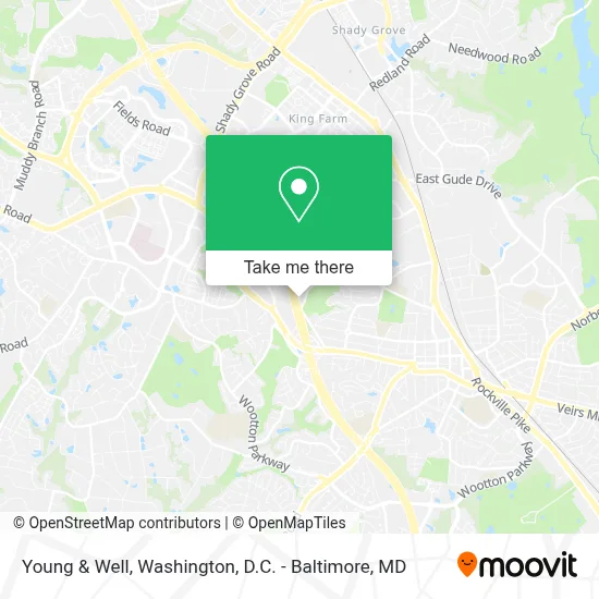 Young & Well map