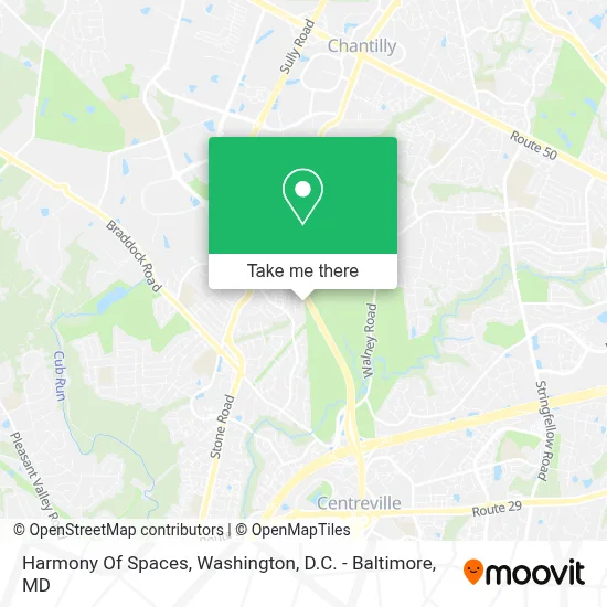 Harmony Of Spaces map
