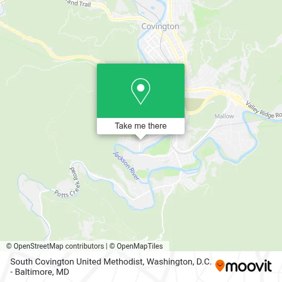 South Covington United Methodist map