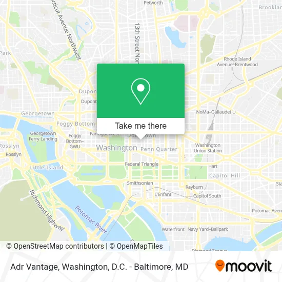 Adr Vantage map