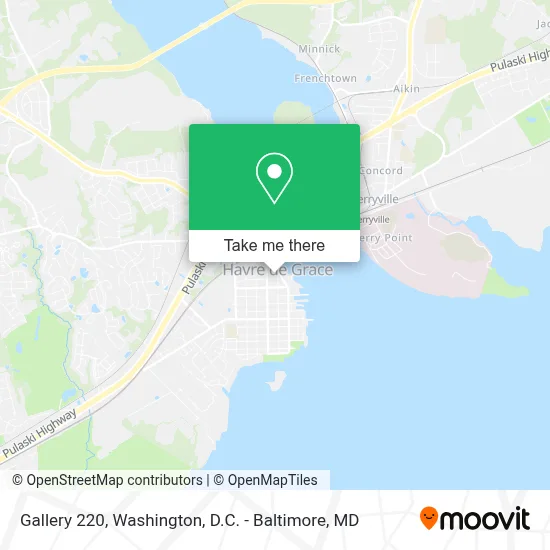 Gallery 220 map