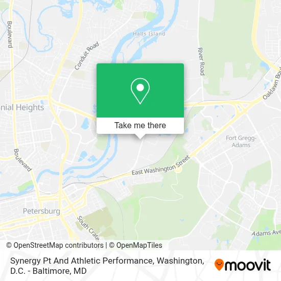 Synergy Pt And Athletic Performance map