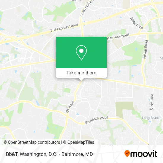 Bb&T map