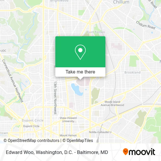 Edward Woo map