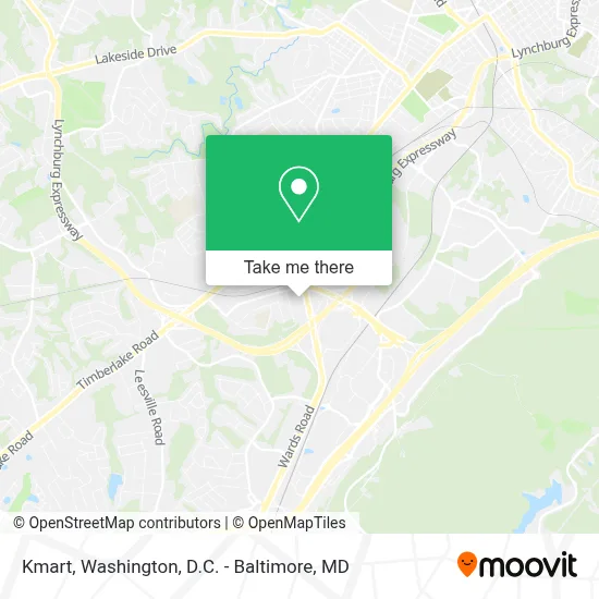 Kmart map