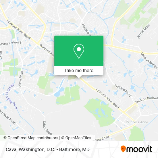Cava map