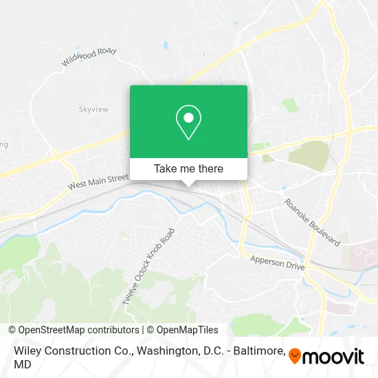 Wiley Construction Co. map