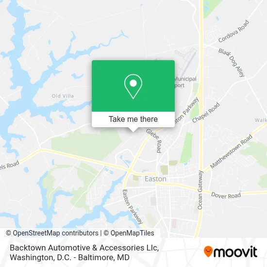 Backtown Automotive & Accessories Llc map