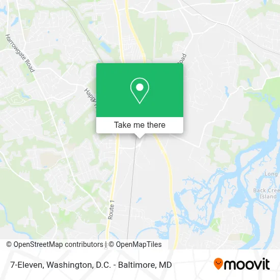 7-Eleven map
