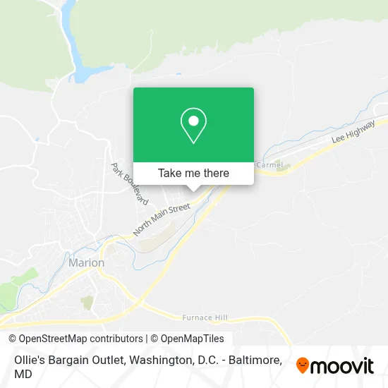 Ollie's Bargain Outlet map