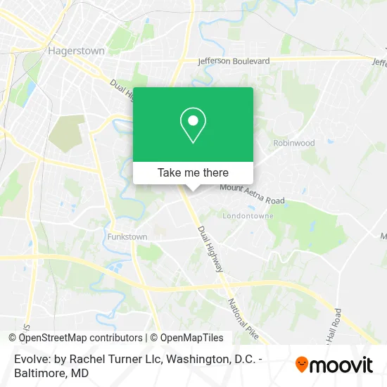 Evolve: by Rachel Turner Llc map