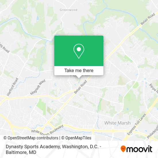 Dynasty Sports Academy map