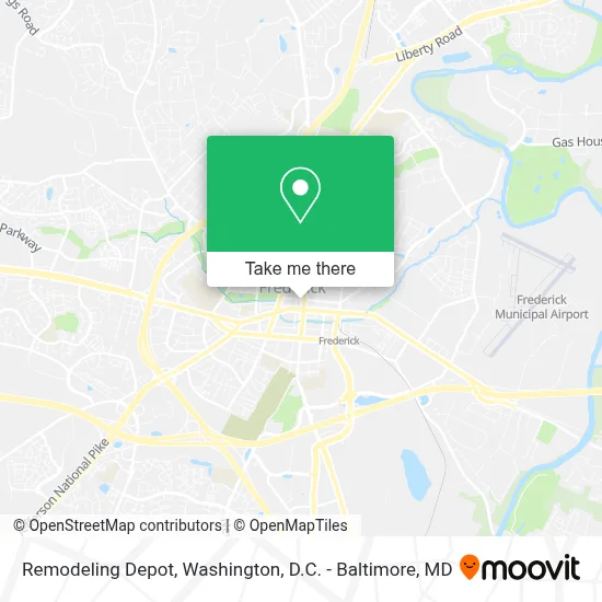 Remodeling Depot map