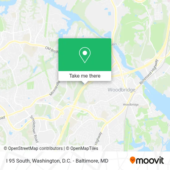 I 95 South map