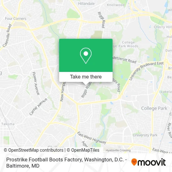 Prostrike Football Boots Factory map