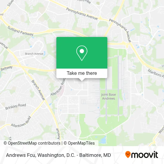 Andrews Fcu map