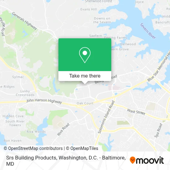 Srs Building Products map