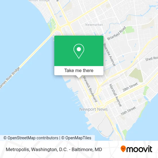 Metropolis map