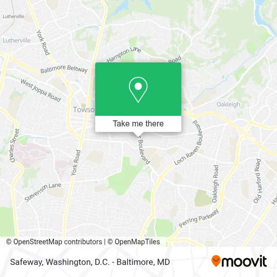 Safeway map