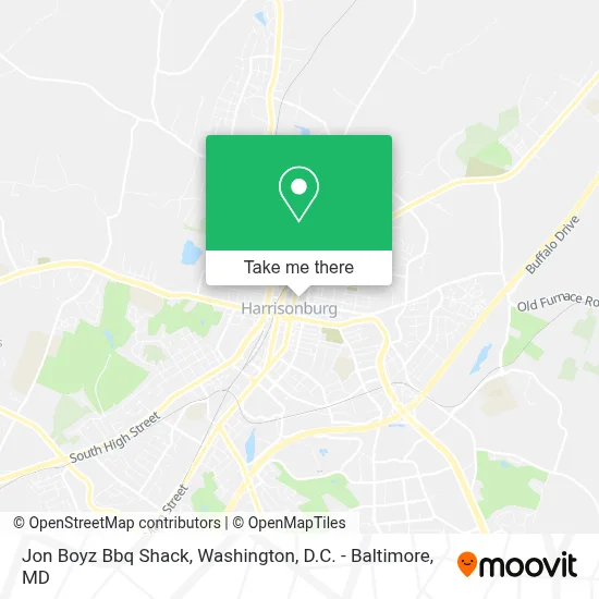 Jon Boyz Bbq Shack map