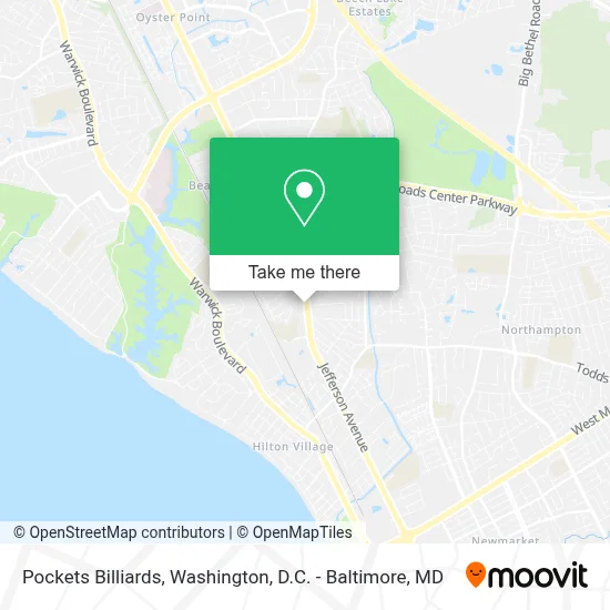 Pockets Billiards map