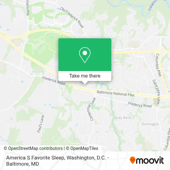 America S Favorite Sleep map