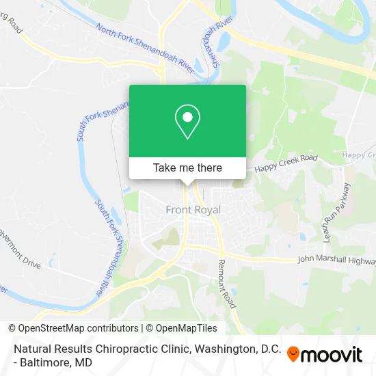 Natural Results Chiropractic Clinic map