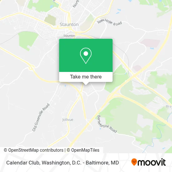 Calendar Club map