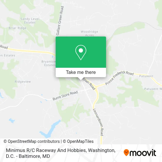Minimus R / C Raceway And Hobbies map