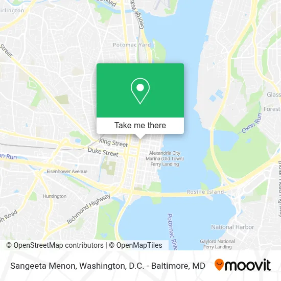 Sangeeta Menon map