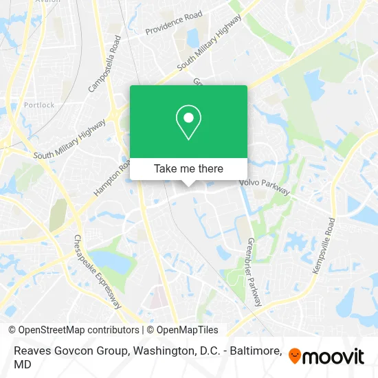 Reaves Govcon Group map