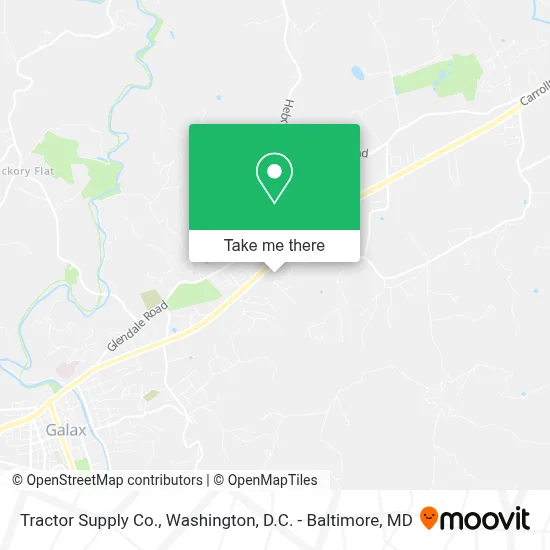 Tractor Supply Co. map
