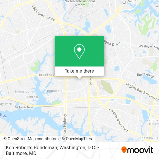 Ken Roberts Bondsman map