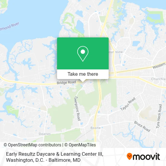 Early Resultz Daycare & Learning Center III map