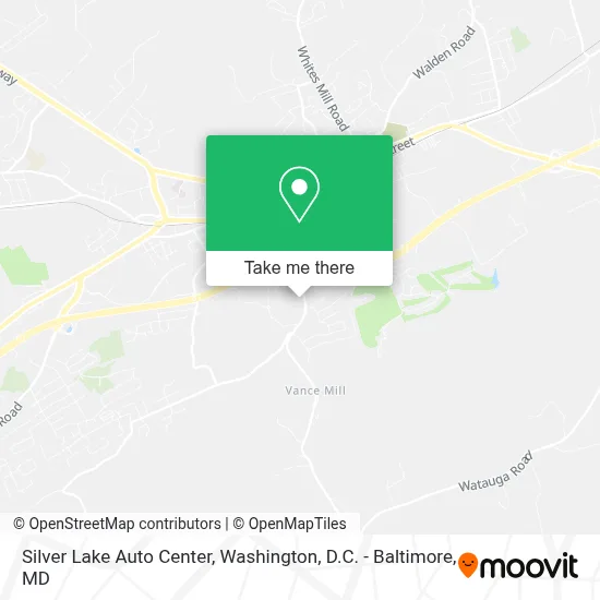 Silver Lake Auto Center map