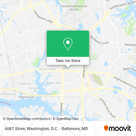 At&T Store map