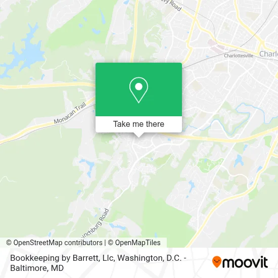 Bookkeeping by Barrett, Llc map