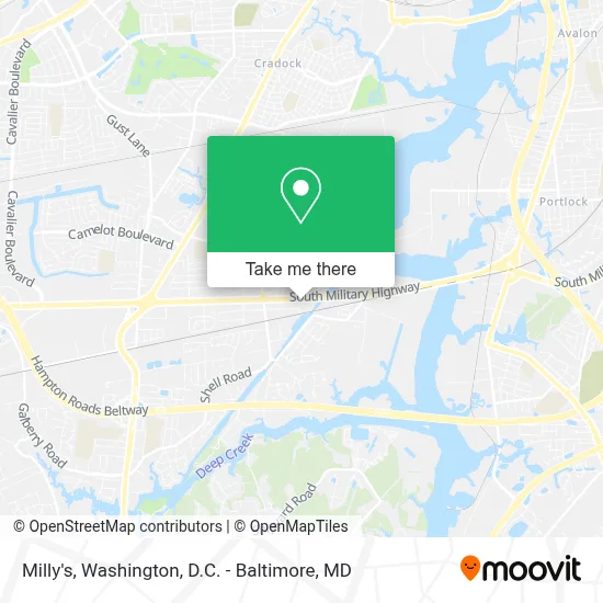 Milly's map