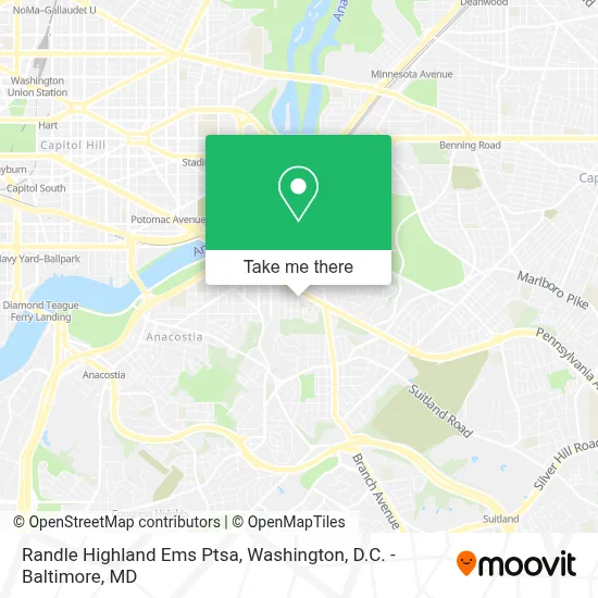 Randle Highland Ems Ptsa map
