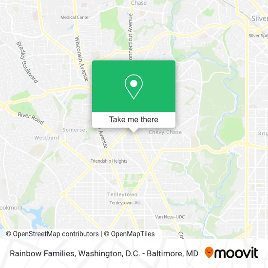 Rainbow Families map