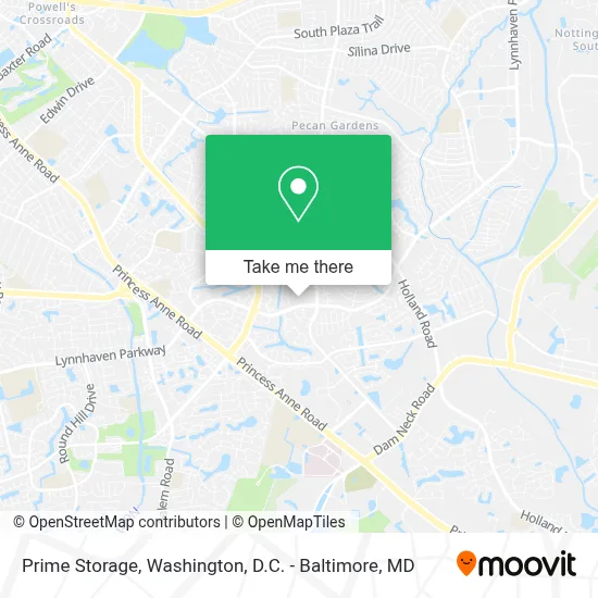 Prime Storage map