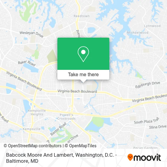 Babcock Moore And Lambert map