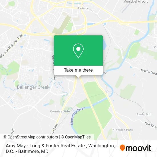 Amy May - Long & Foster Real Estate. map