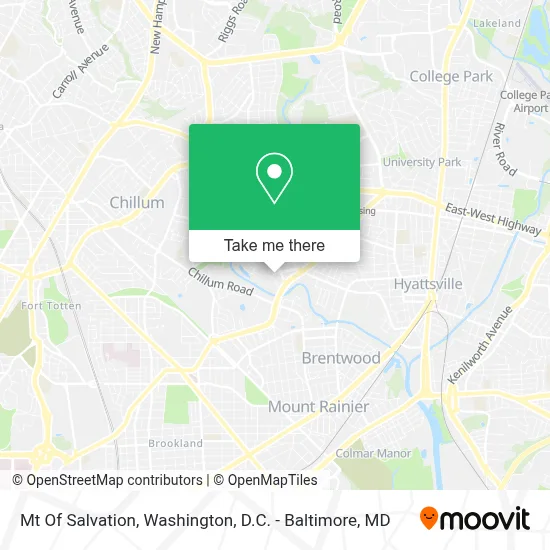 Mt Of Salvation map