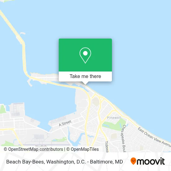 Beach Bay-Bees map